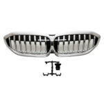 BMW 3 Serisi G20 2019-2021 Krom Kameralı Luxory Ön Panjur Takımı