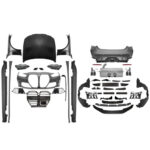 BMW 3 Serisi F30 G80 M3 Body Kit Komple Dönüşüm Seti (Arka Egzoz Ortadan Çıkış)