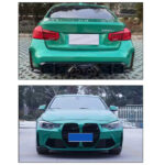 BMW 3 Serisi F30 G80 M3 Body Kit Komple Dönüşüm Seti (Arka Egzoz Ortadan Çıkış) - Görsel 2