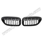 BMW 5 Serisi G30 2017-2020 Diamond Siyah Ön Panjur Takımı