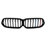 BMW 6 Serisi G32 2020 ve Sonrası LCİ Piano Black M Renkli Kameralı Ön Panjur Takımı