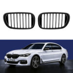 BMW 7 Serisi G11 Mat Siyah Ön Panjur Takımı 2015-2018