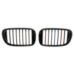 BMW 7 Serisi G11 2015-2018 Piano Black M Renkli Ön Panjur Takımı