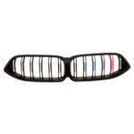 BMW G15 G16 2019 Piano Black Çift Çıtalı M Tech M Renkli Kameralı Ön Panjur Takımı