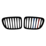 BMW X1 E84 2010-2015 Piano Black M Renkli Ön Panjur Takımı