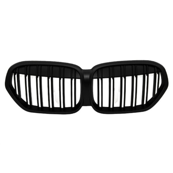 BMW X1 F48 Mat Siyah Çift Çıtalı M Tech Ön Panjur Takımı 2020+