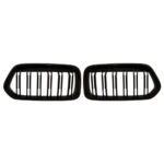 BMW X2 F39 2018+ M Tech Çift Çıtalı Piano Black Ön Panjur Takımı