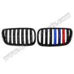 BMW X3 F83 2007-2010 Piano Black M Renkli Ön Panjur Takımı