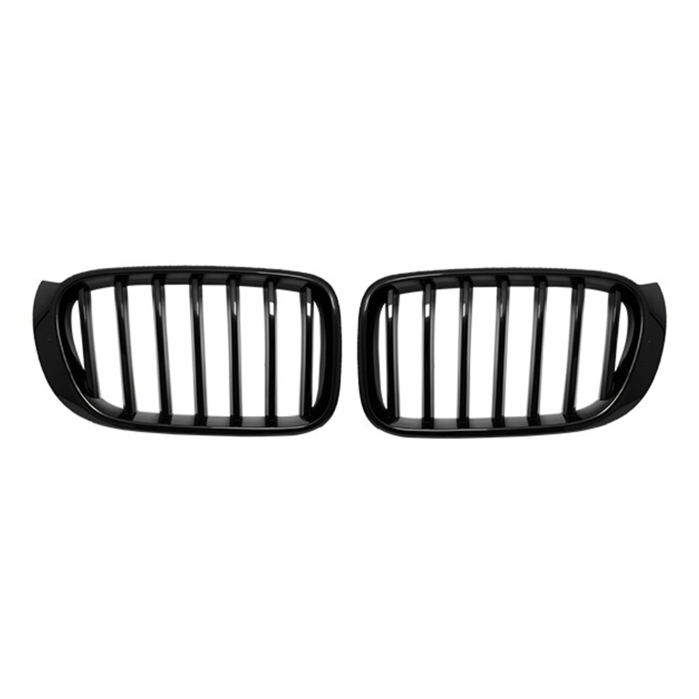 268-BMW-X3-F25-X4-F26-Piano-Black-Ön-Panjur-Takımı-2014-2018 BMW X3 F25 X4 F26 Piano Black Ön Panjur Takımı 2014-2018 - Görsel 1