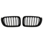 BMW X3 F25 X4 F26 Mat Siyah Çift Çıtalı M Tech Ön Panjur Takımı 2014-2018