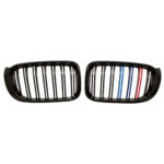 BMW X3 F25 X F26 Piano Black M Renkli Ön Panjur Takımı 2014-2018