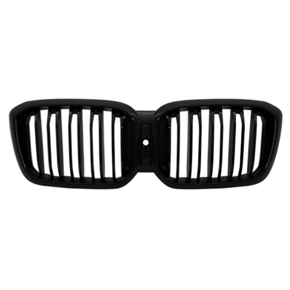 280-BMW-X3-G01-Piano-Black-Çift-Çıtalı-Kameralı-M-Tech-Ön-Panjur-2021+ BMW X3 G01 Piano Black Çift Çıtalı Kameralı M Tech Ön Panjur 2021+ - Görsel 1