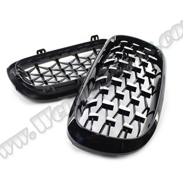 BMW X5 F15 Diamond Krom Siyah Ön Panjur Takımı 2014+