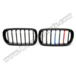 BMW X5 F15 X6 F16 Piano Black M Renkli Ön Panjur Takımı 2014-2018