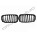 BMW X5 F15 X6 F16 Mat Siyah Çift Çıtalı Ön Panjur Takımı 2014-2018