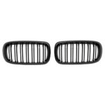 BMW X5 F15 X6 F16 M Tech Çift Çtalı Karbon Ön Panjur Takımı 2014-2018