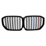 BMW X5 G05 Çift Çıtalı Kameralı M Renkli M Tech Ön Panjur 2019+