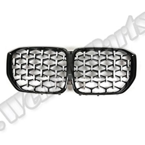 BMW X5 G05 Diamond Krom-Siyah Ön Panjur 2018+