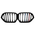 BMW X6 G06 Piano Black Kameralı M Renkli Ön Panjur 2019+