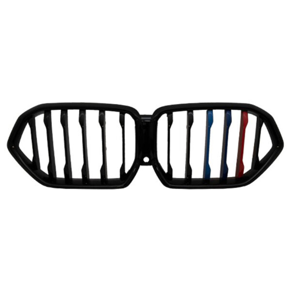 BMW X6 G06 Piano Black Kameralı M Renkli Ön Panjur 2019+