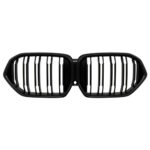 BMW X6 G06 Mat Siyah Çift Çıtalı Kameralı Ön Panjur 2019+