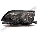 BMW E46 Sedan Siyah Sol Ön Far 1998-2001