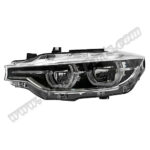 BMW F30 LCİ Black Line İçi Siyah Sol Ön Far 2016-2018