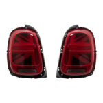 Mini Cooper F55 F56 F57 Union Jack Tak Çalıştır Sağ Sol Stop Takımı Kırmızı 2010-2013