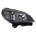 Fiat Doblo 4 Ön Sağ Far Siyah Elektrikli Motorlu 2015+ 52109258