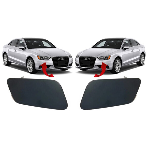 Audi A3 Far Yıkama Kapağı SEDAN Sağ Sol Set 2013 Sonrası 8V5955276