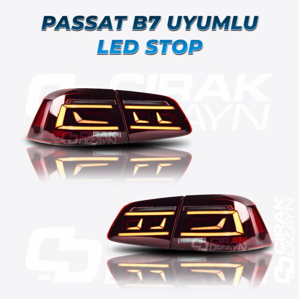 Passat B7 Uyumlu B8 Görünüm Led Stop Set