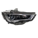Audi A3 Ön Sağ Far Komple Çift Beyin Üzerinde 2013 Sonrası 8V0941006C
