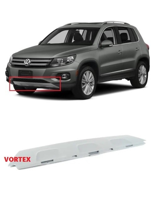 org_636834270783338737 Volkswagen Ön Tampon Alt Kaplama Tiguan (2012 ve Sonrası) - Görsel 1