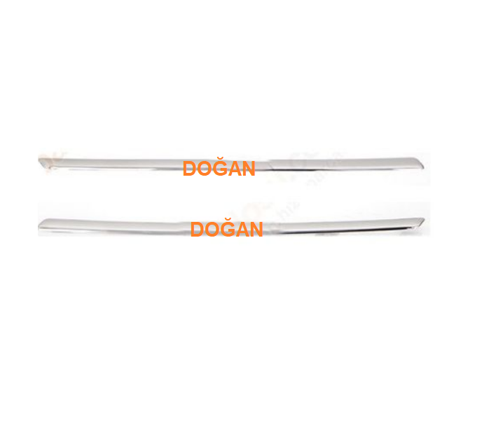 org_636915388112627708 Renault Ön Panjur Nikelajı (Sağ+Sol) Set Kadjar (2015 ve Sonrası) - Görsel 1