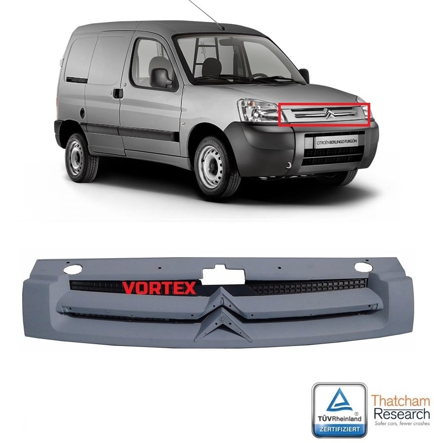 org_636970695071054417 Citroen Ön Panjur Astarlı Berlingo (2003 ve Sonrası) - Görsel 1