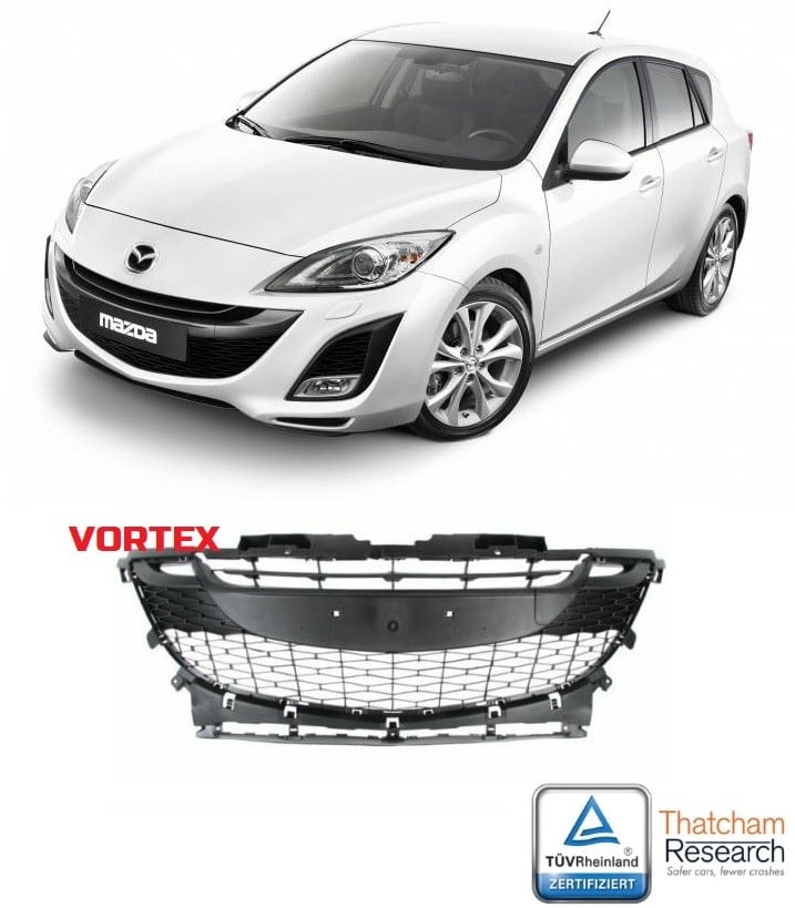 org_636984606019137693 Mazda Ön Tampon Orta Izgara 3 (2010 ve Sonrası) - Görsel 1