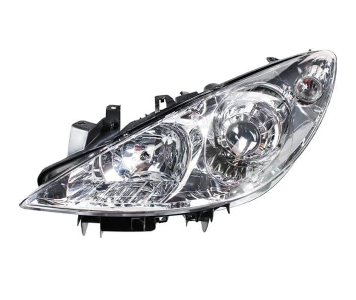 org_637049288164068136 Peugeot Ön Far Sol (Mercekli-Motorlu) PG 307 (2006 ve Sonrası) - Görsel 1