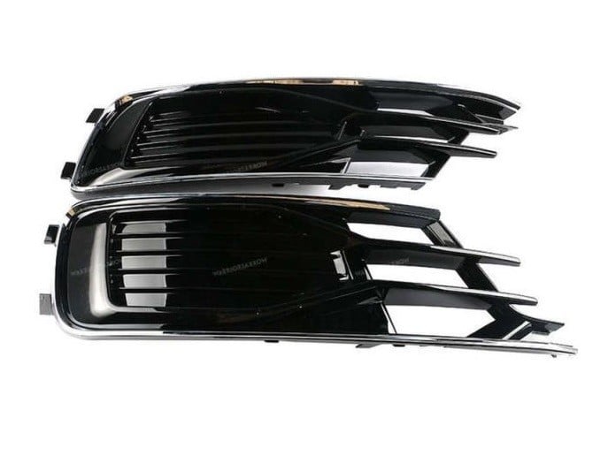 org_637117825163368004 AUDİ ÖN TAMPON IZGARASI ( PİANO BLACK ) SOL A6 2015- - Görsel 1