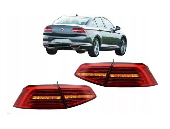 org_637139418700815522 Volkswagen Stop Lambası Dış Sağ (Ledli) Passat (2015 ve Sonrası) - Görsel 1