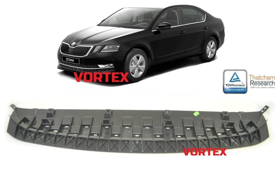 org_637160850499009299 Skoda Ön Tampon Alt Spoyleri Octavia (2017 ve Sonrası) - Görsel 1