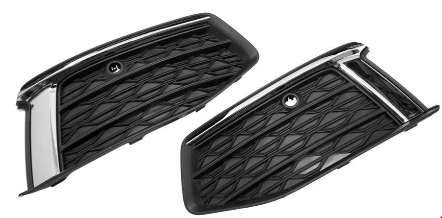 org_638274764884593914 AUDİ ÖN TAMPON IZGARASI (KROMLU) SAĞ A6 2020- - Görsel 1