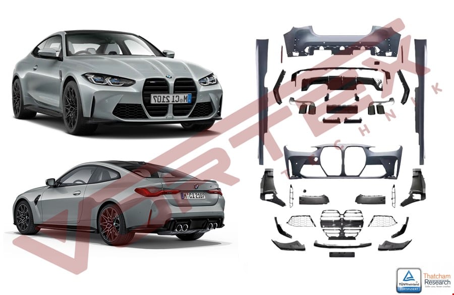 org_638276005003552586 BMW G82 BODY KIT (ÖN-ARKA-MARŞBİYEL) G22 2021- - Görsel 1