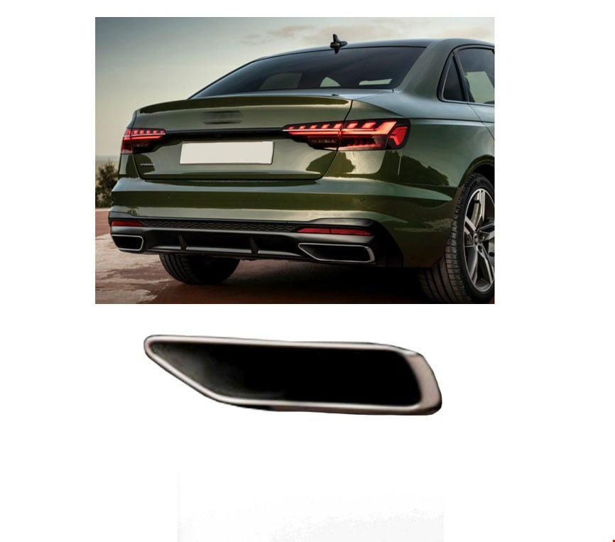 org_638362873854381369 AUDİ ARKA EGZOZ UCU SAĞ S-LİNE A4 2020- - Görsel 1