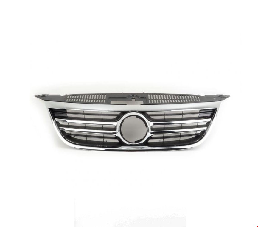 org_638375678638612554 Volkswagen Ön Panjur (Çift Kromlu) Tiguan (2009 ve Sonrası) - Görsel 1