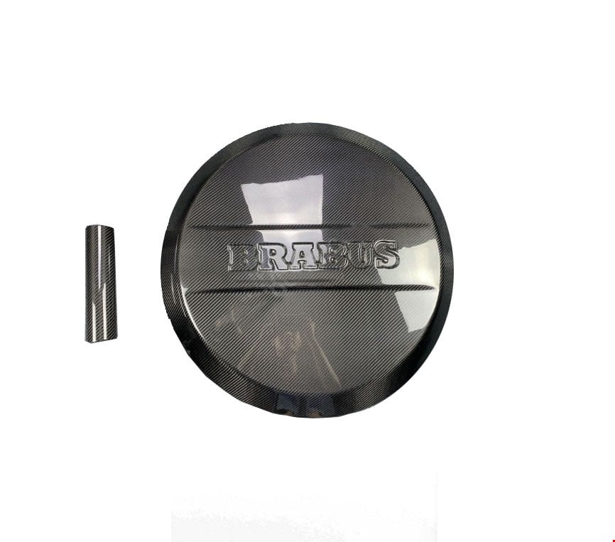 org_638376271198615504 Mercedes-Benz Arka Stepne Kapağı Carbon Brabus W464 (2019 ve Sonrası) - Görsel 1