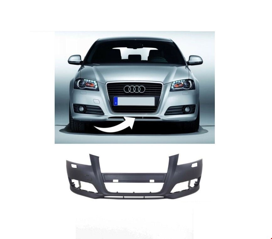 org_638524985598581801 AUDİ ÖN TAMPON ( YIKAMALI SENSÖRSÜZ ) A3 2009- - Görsel 1