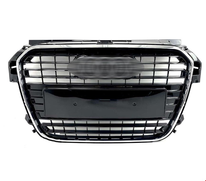 org_638569846208635605 AUDİ ÖN PANJUR KROM (PİANO BLACK) A1 2013- - Görsel 1