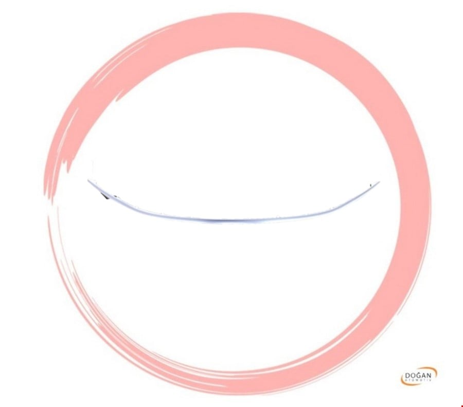 org_638817854596684411 Fiat Ön Panjur Kuşağı Alt Gri Egea (2021 ve Sonrası) - Görsel 1