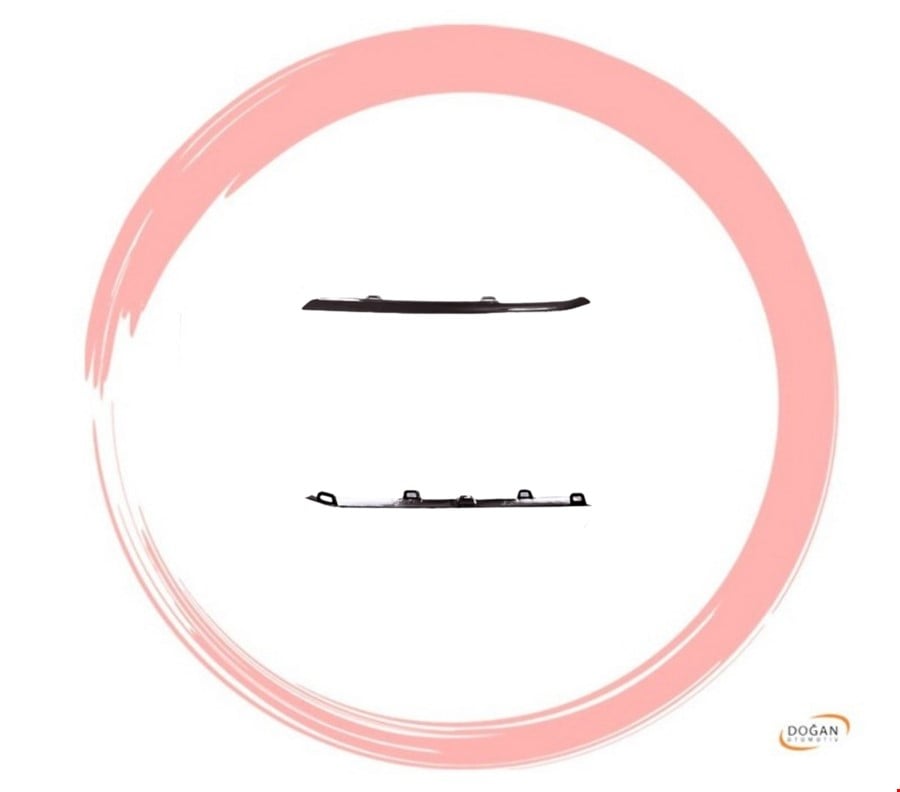 org_638817943806740860 Opel Ön Panjur Çıtası Set (Siyah) Corsa F (2020 ve Sonrası) - Görsel 1