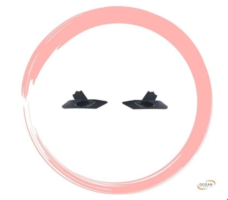 org_638918907575849812 Volkswagen Far Yıkama Sprey Braketi (Set) Passat (2015 ve Sonrası) - Görsel 1